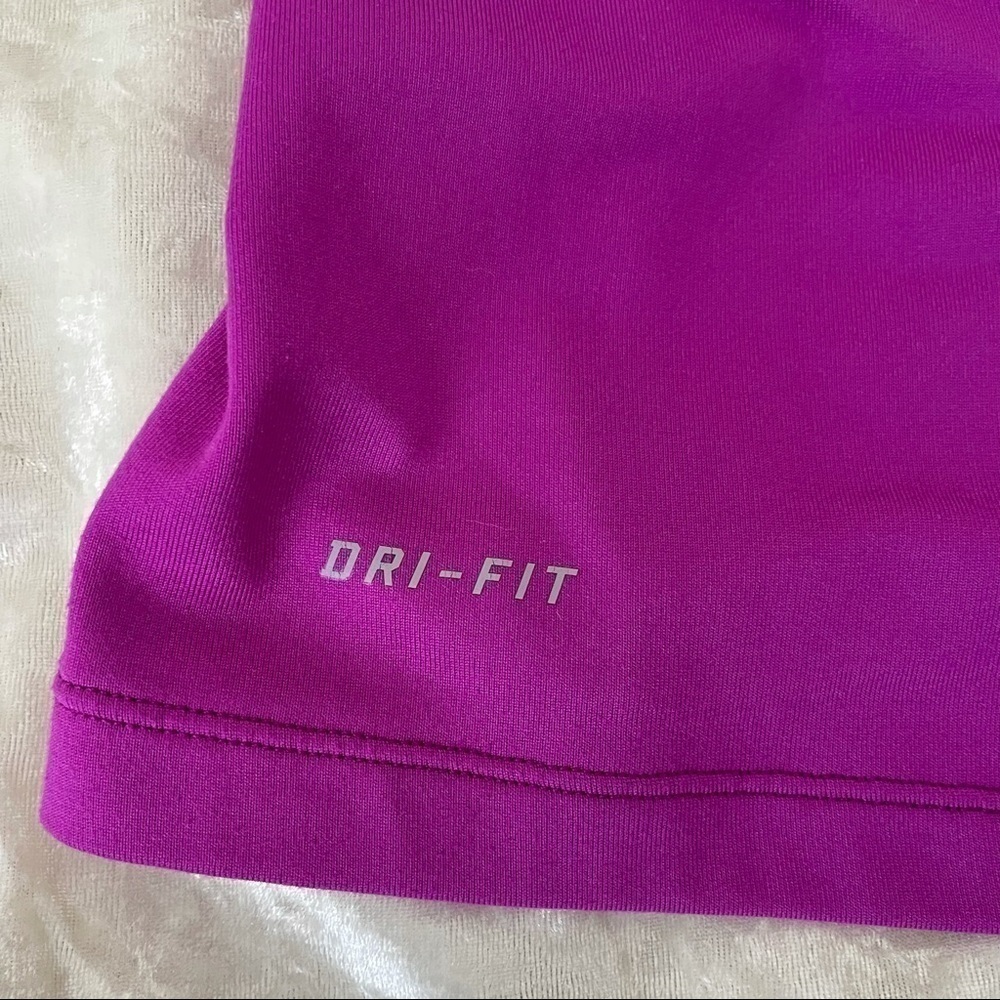Nike Pro Combat Dri-Fit Mock Neck 1/4 Zip Pullover Top Women’s Size S - Picture 3 of 8